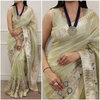 Ynf7401 Tissue With Embroidery Work Sarees Collection Wholesale In India